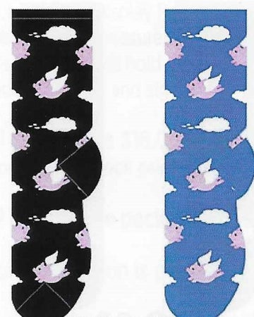 Animal Flying Pigs Socks