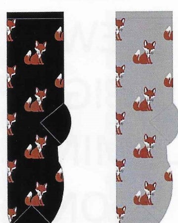Animal Fox Socks