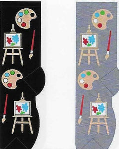 Womens Artists Palette Socks